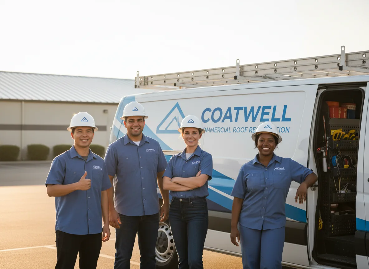 Commercial roof coating company in Stanley, ID